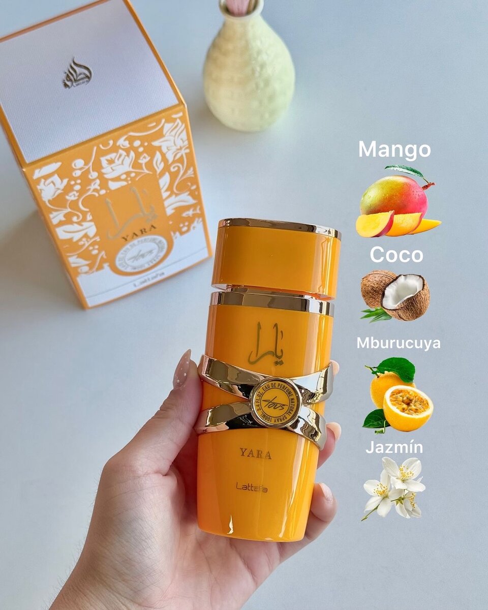 Parfum floral gourmand Yara