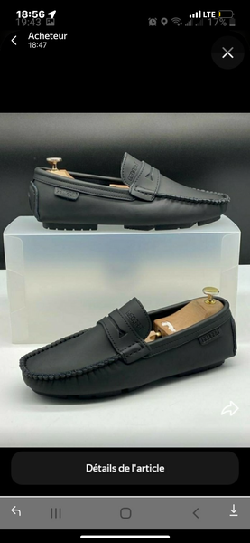 Mocassins en cuir élégants