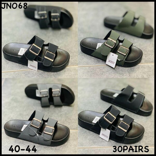 Sandales confortables à boucles