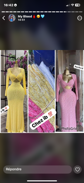 Robe sexy à découpes