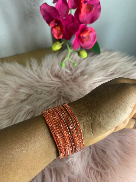 Bracelet en Perles Éclatantes