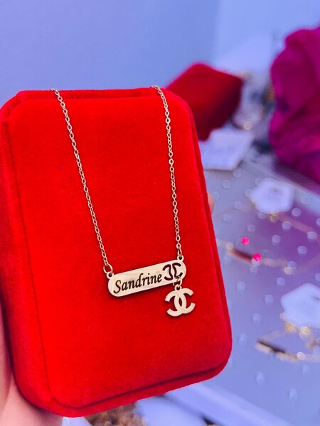 Collier Personnalisé en Or