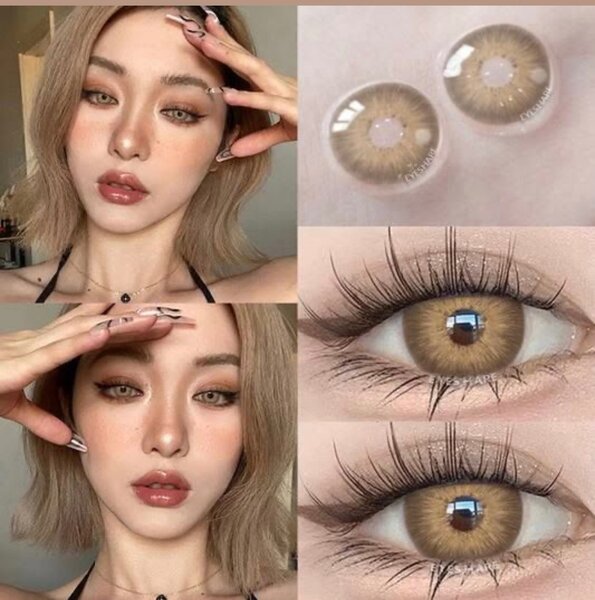 Lentilles de contact colorées