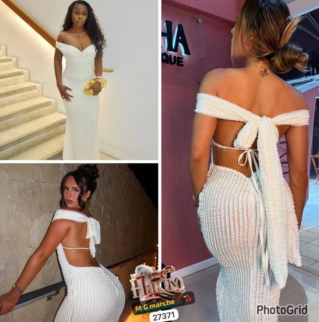 Robe Élégante Soirée Femme