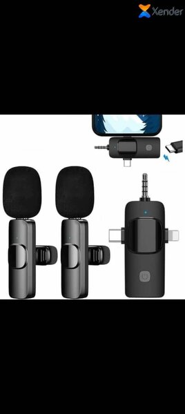Microphones sans fil pour smartphone