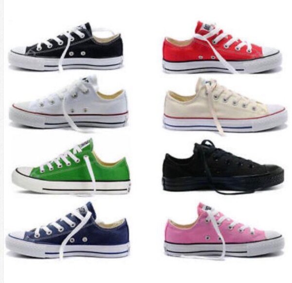 Baskets unisex colorées