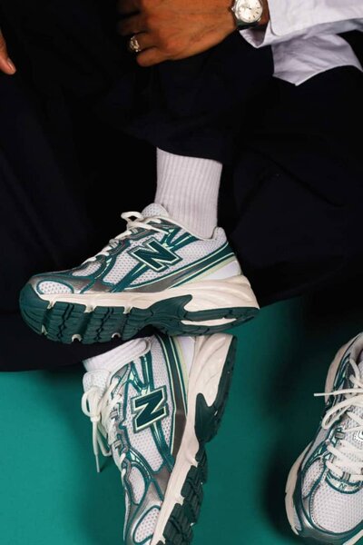 Baskets New Balance 530 vertes