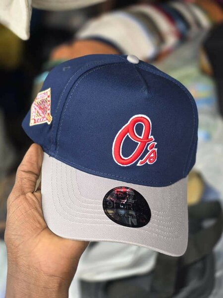 Casquette de baseball bleue