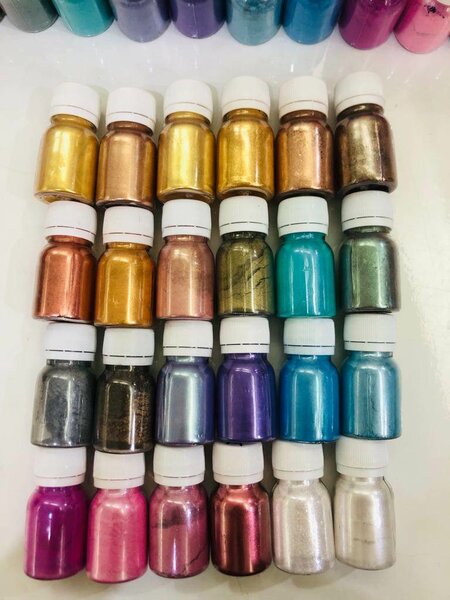 Pack de 6 Colorants Mica au Choix | EpoxyMarket