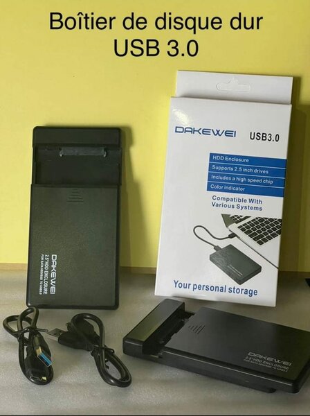 Boîtier disque dur USB 3.0 DAKEWEI