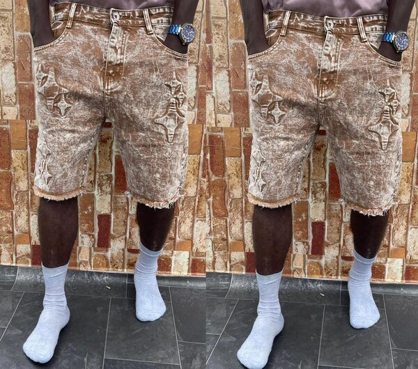 Shorts en jean décontractés homme