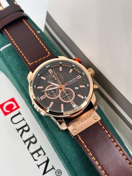 Montre Chronographe Homme Elegant