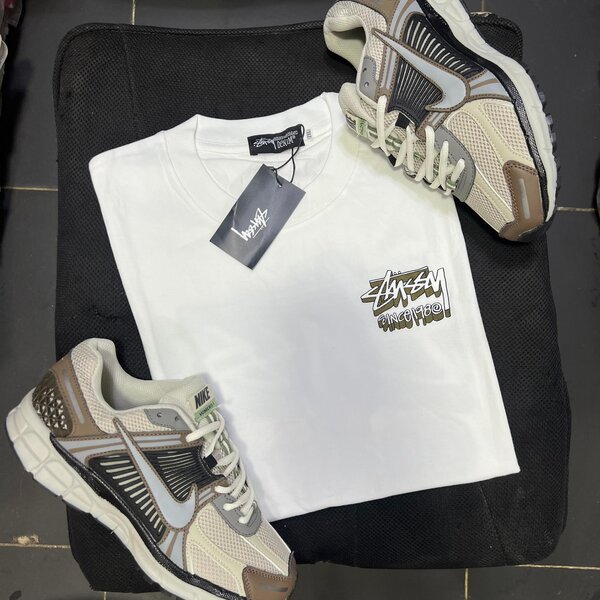 T-shirt blanc tendance