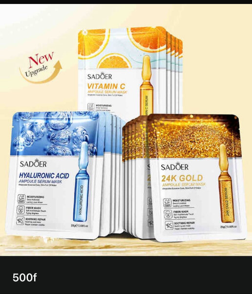 SA'DOER Ampoule Face Mask Set