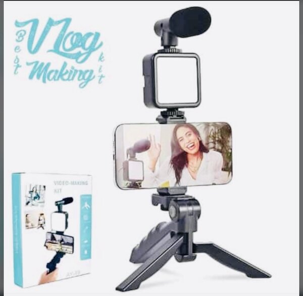 Support trépied avec flash micro