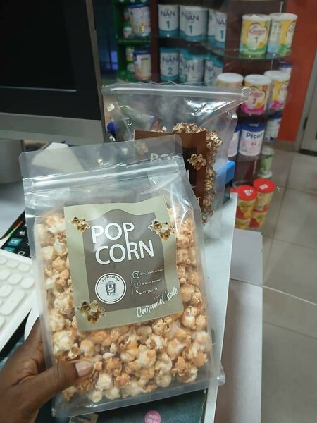 Des snacks popcorn enrobés