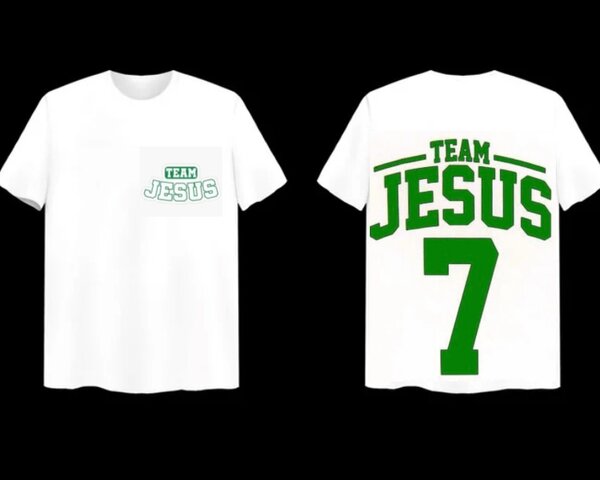 T-shirt "Team Jesus" Sport