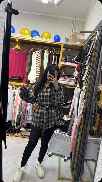 Рубашка в клетку