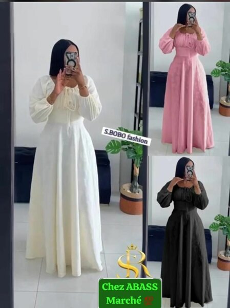 Robe Élégante Longue Femme