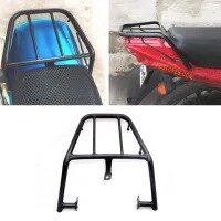 AKE - High Quality 16 Gauge Motorcycle Rear Carrier Tail Hood Back Carrier Back Take For Yamaha YBZ YBZ-DX Black