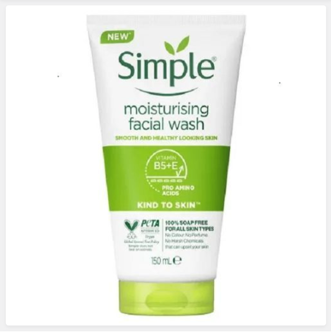 Simple Moisturing Facial Wash