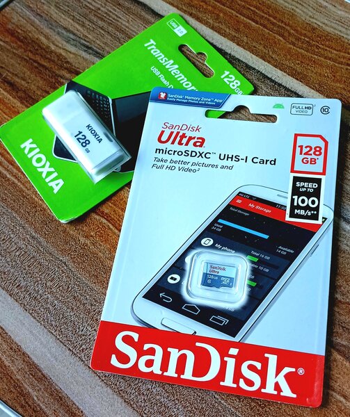 Mémoire ou Clé USB 128GB