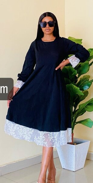 Elegant black dress m