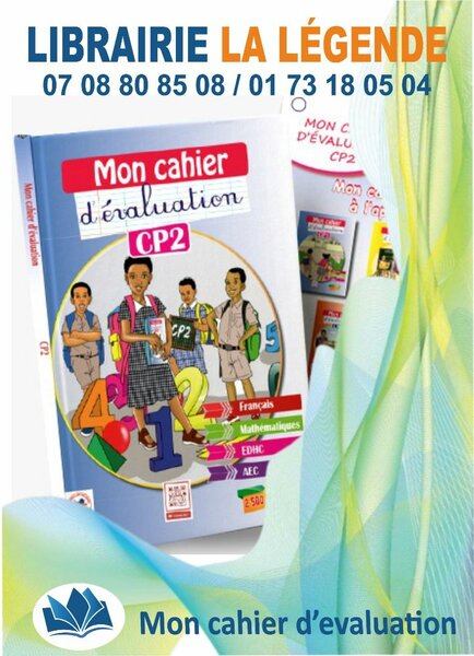 Cahier d'évaluation CP2