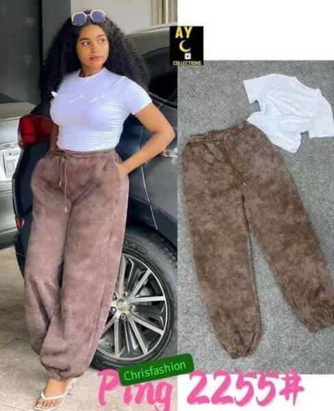 Pantalon de jogging marron