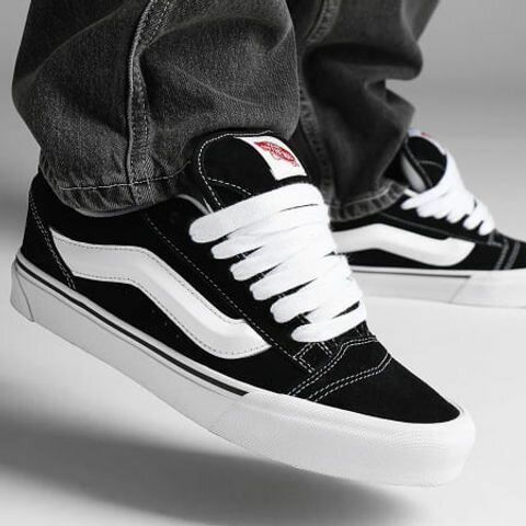 Sneakers Vans noires & blanches
