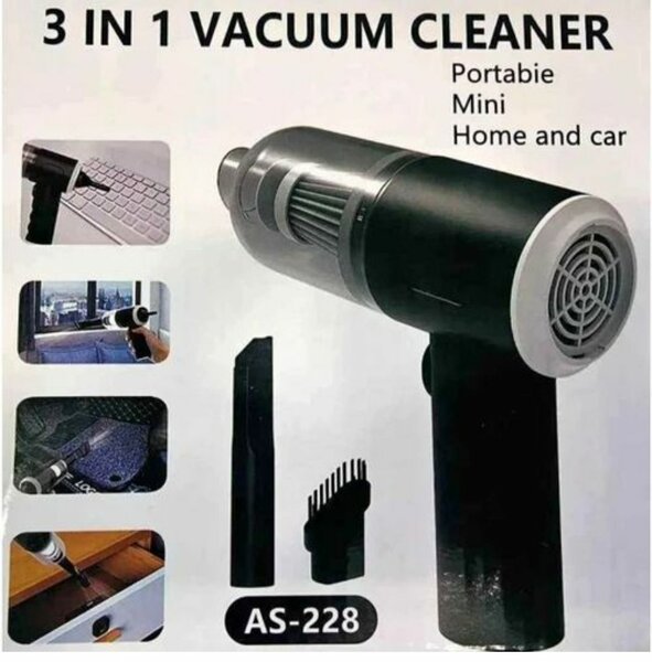Mini aspirateur 3 en 1 électrique