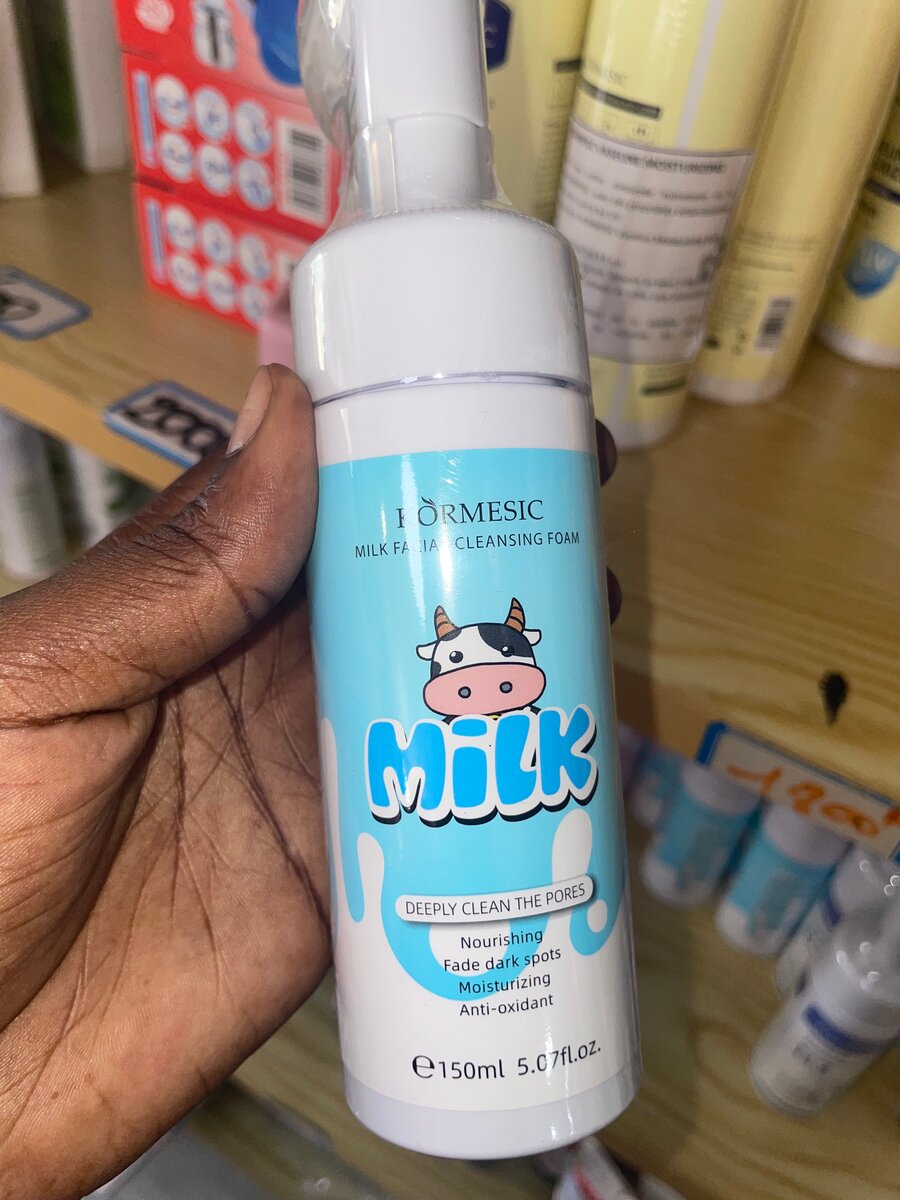 Mousse Nettoyante Visage Lait