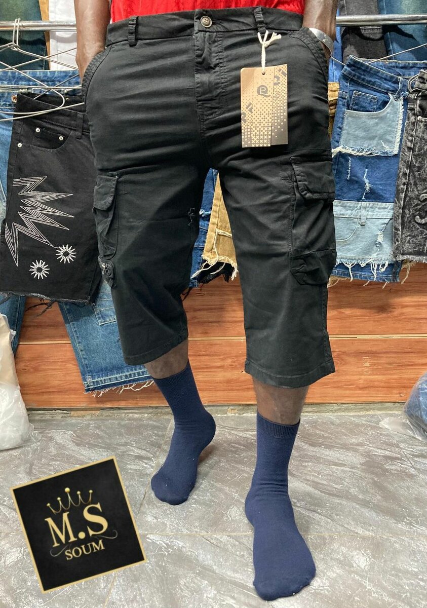 Shorts cargo pour hommes