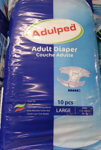 Couches adultes Adulped large