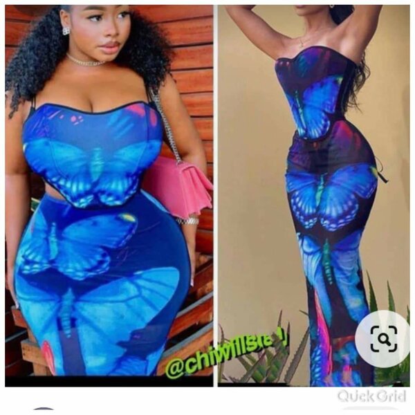 Ladies summer 2pcs suit