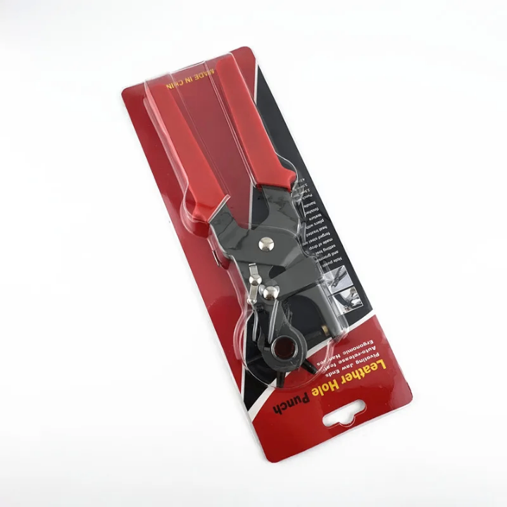 Pince à poinçon cuir