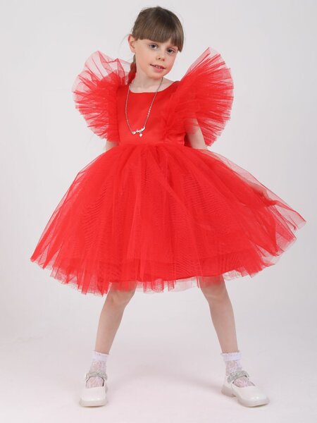 Платье многослойная фатиновая