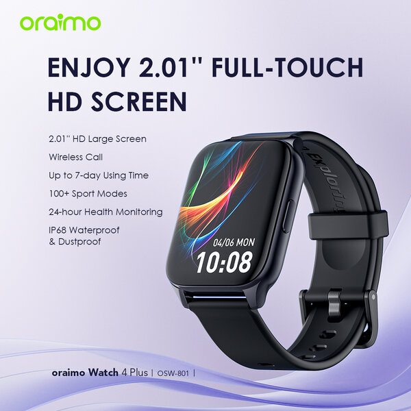 ORAIMO SMART WATCH 4 PLUS