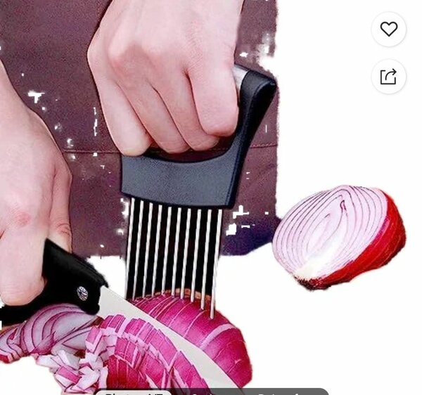 Pique-oignon en acier inoxydable