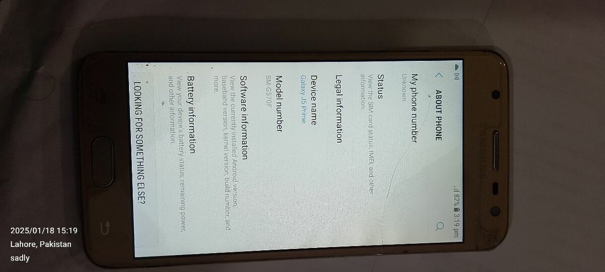 Samsung J5prime .  .  2/16