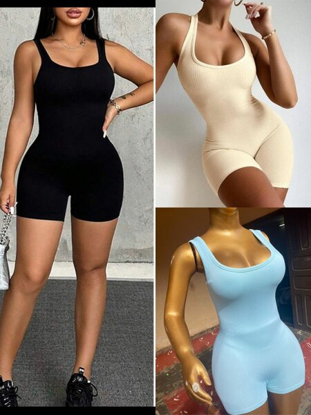 Combinaison moulante sans manches