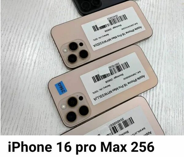 iPhone 16 Pro Max 256 Go - Smartphone Apple Reconditionné