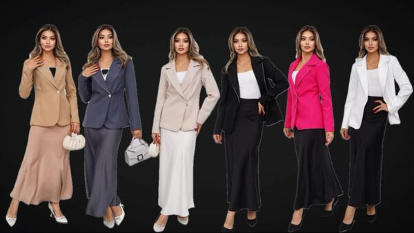 Двойка нарядная