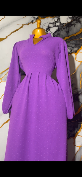 Robe Élégante à Manches Longues