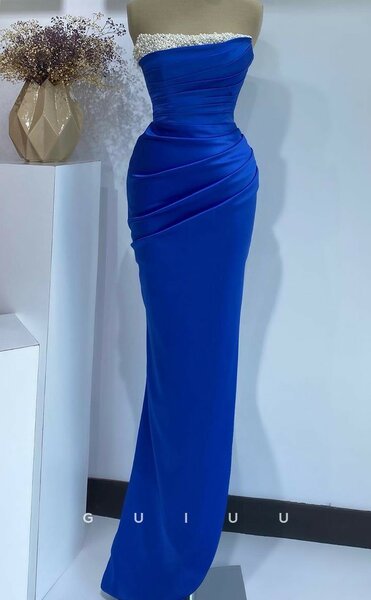 Blue bodycon dress