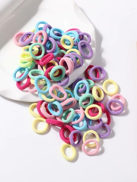 Lot de chouchous colorés