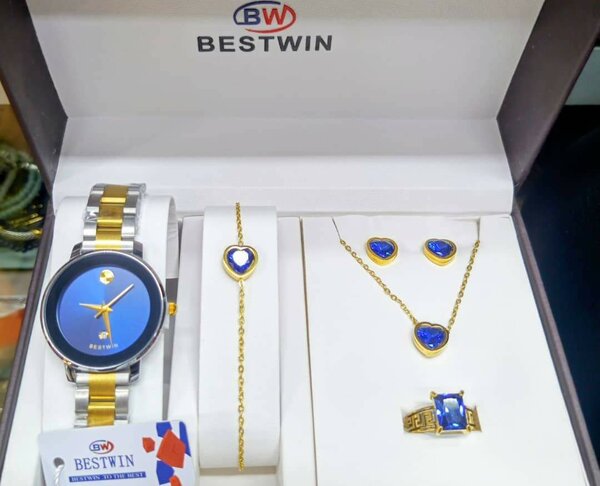 Ensemble Montre et Bijoux BESTWIN