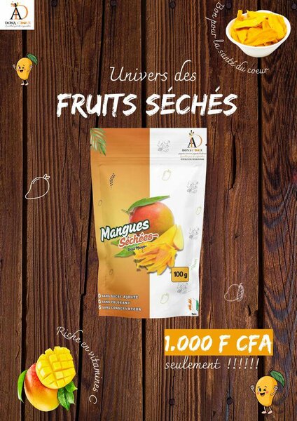 Mangues Séchées Délicieuses