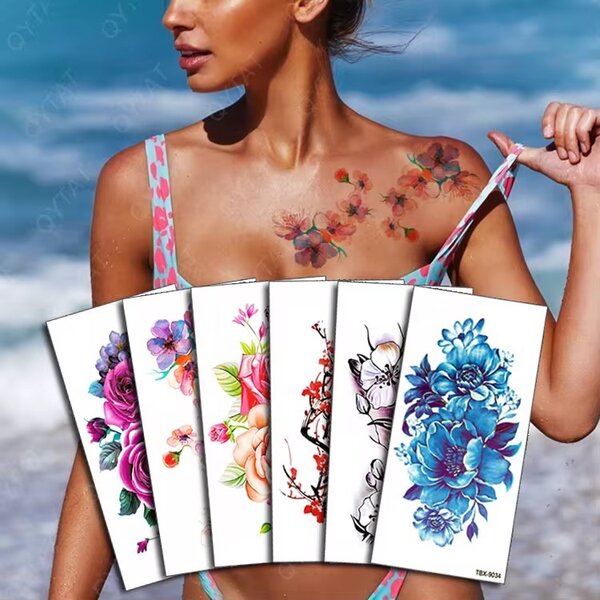 Faux tatouage éphémère