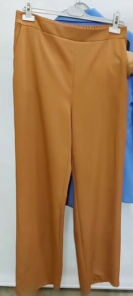 Брюки прямые коричневые